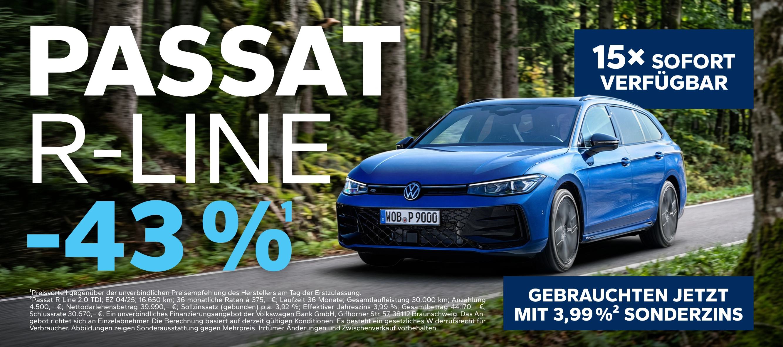 VW Passat R-Line Lagerwagen