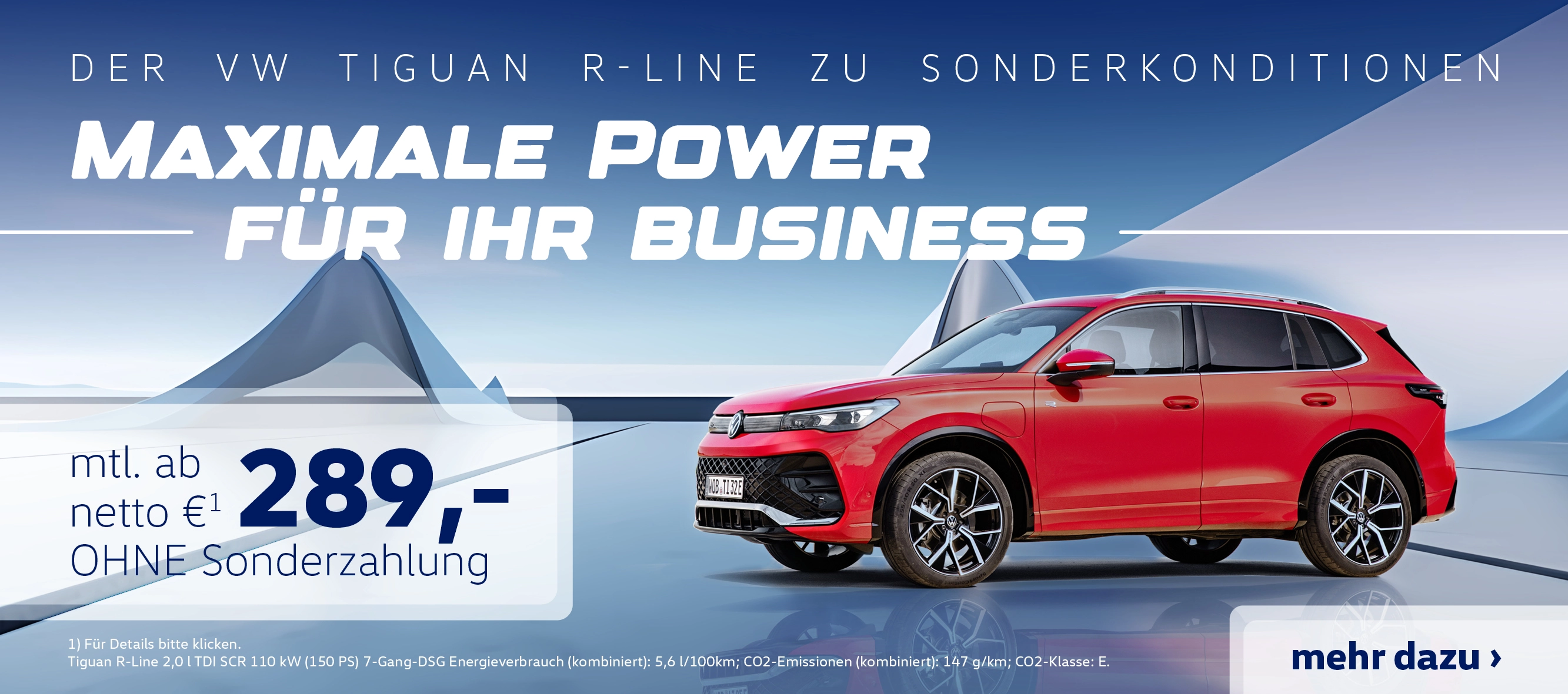 Tiguan R-Line Business Leasing